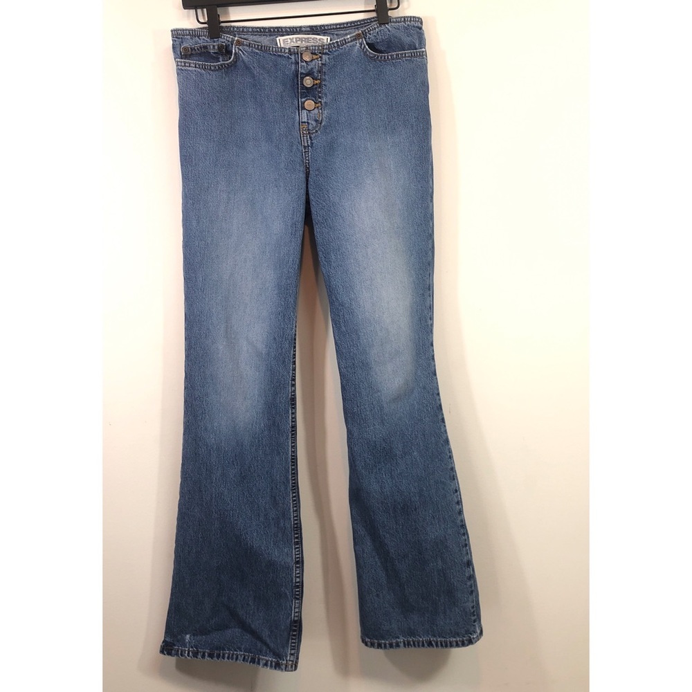Y2K Express Jeans with No Waistband